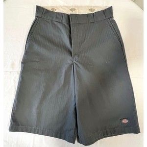 Dickies Shorts 32 Gray Pin Stripe NWOT Relaxed Fit Work Shorts with Pockets
